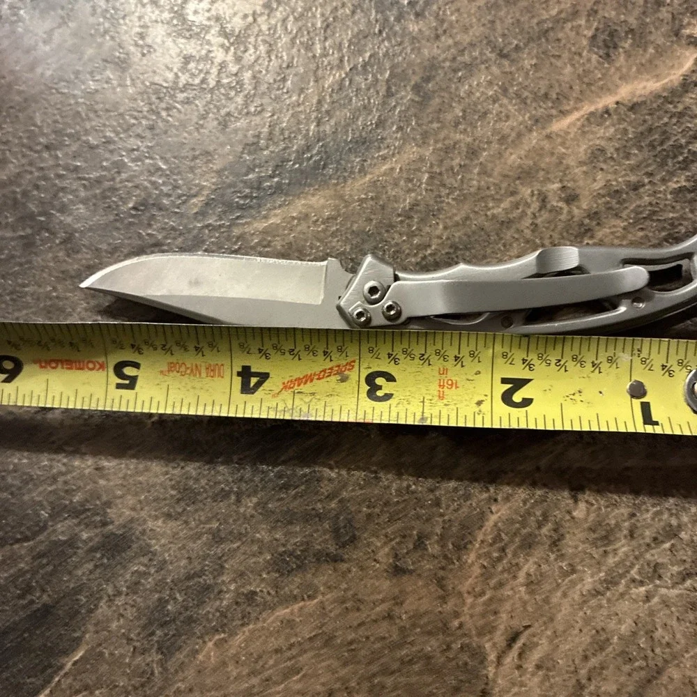 Gerber Mini Paraframe Folding Knife with Pocket Clip Great Condition